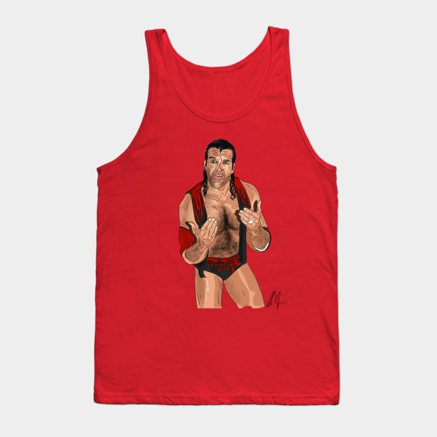 Scott Hall: Drippy Vest Tank Top by 51Deesigns